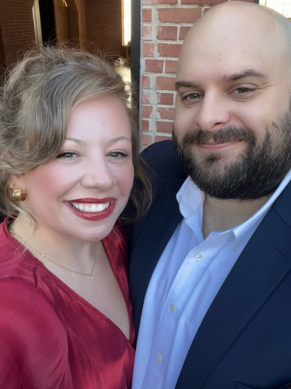Red LC Wrap Dress